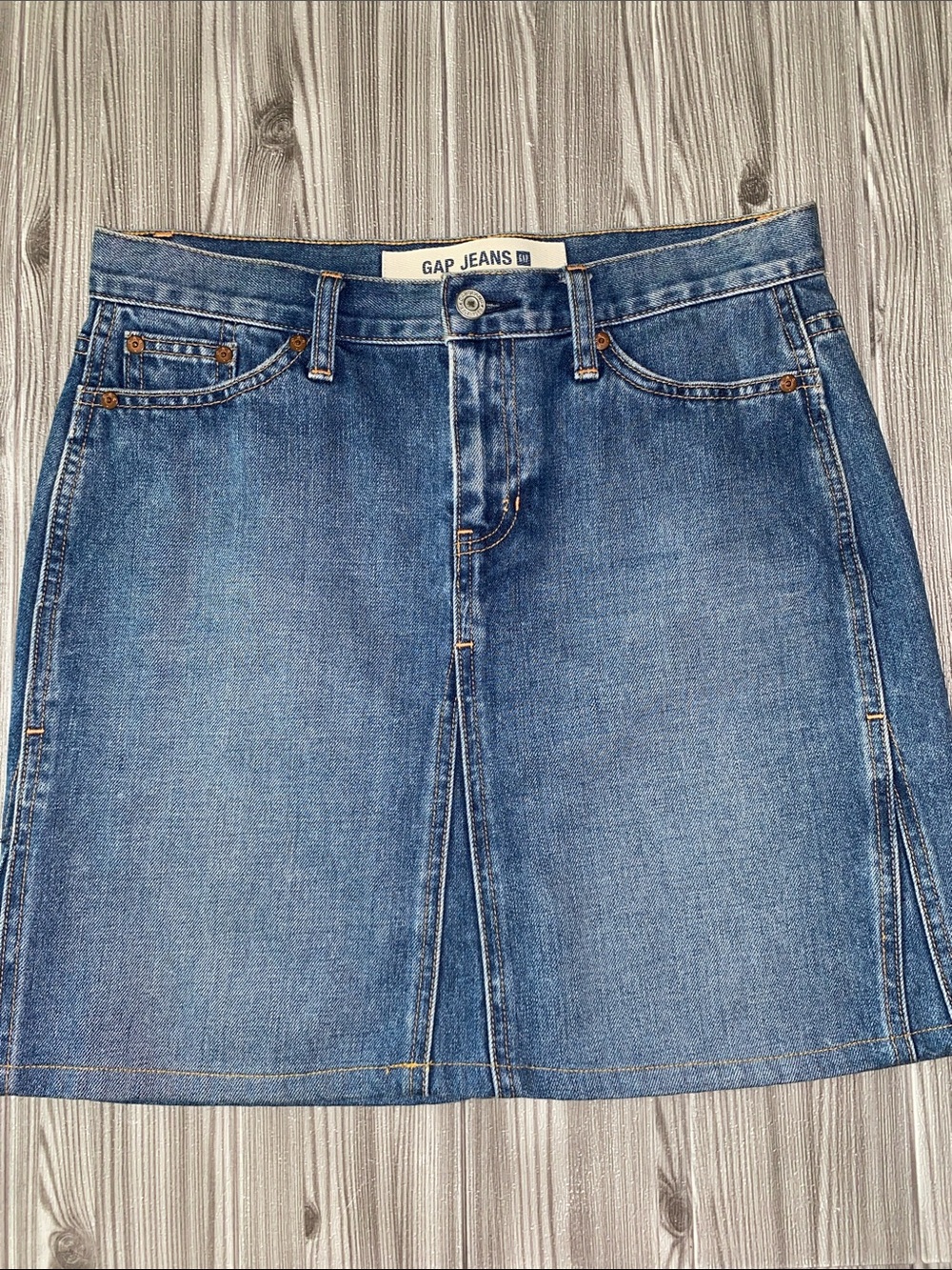 Y2K GAP Blue Denim Skirt